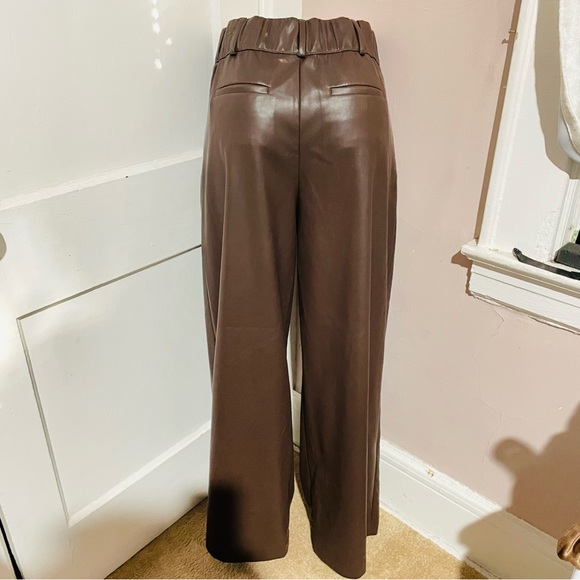 Banana Republic Factory Chocolate Wide Leg Trousers - Picture 15 of 15